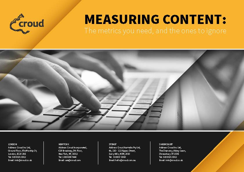 Measuring Content - Croud